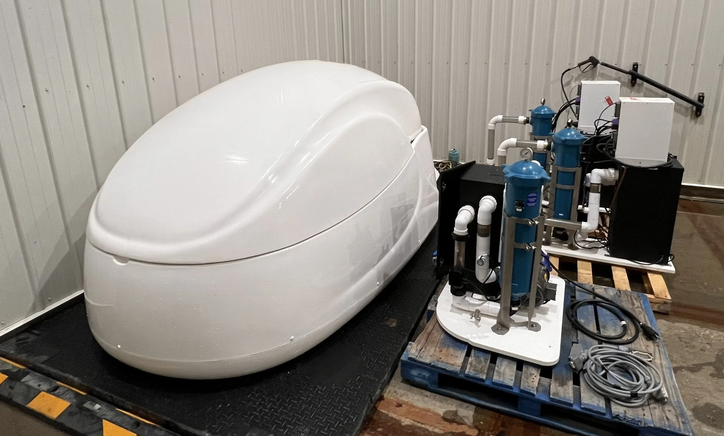 Superior Float Tanks commercial pod